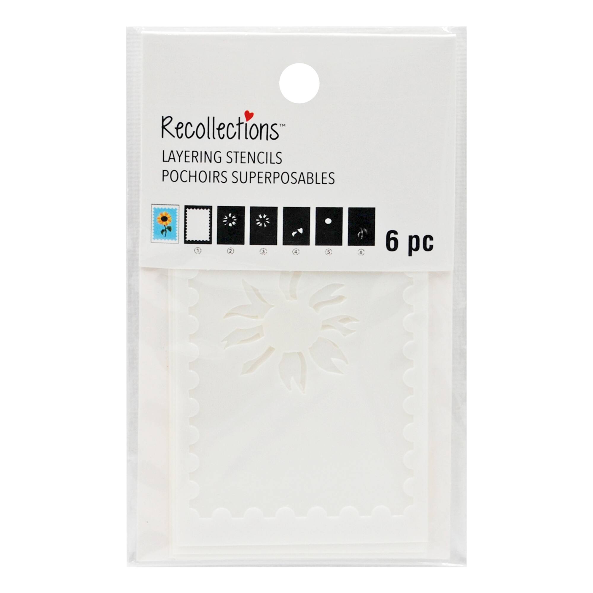 Sunflower Layering Stencils by Recollections™
